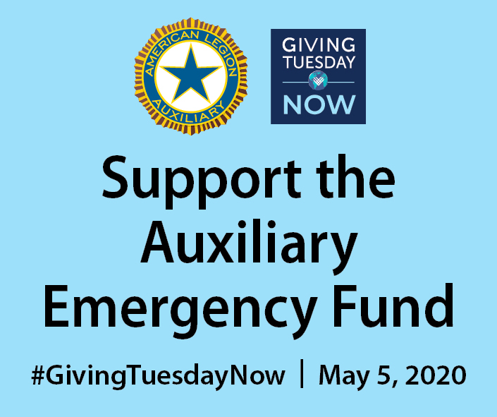 Help carry on the American Legion Auxiliary’s legacy of Service Not Self on #GivingTuesdayNow