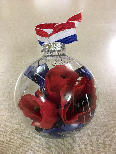 Poppy Ornament