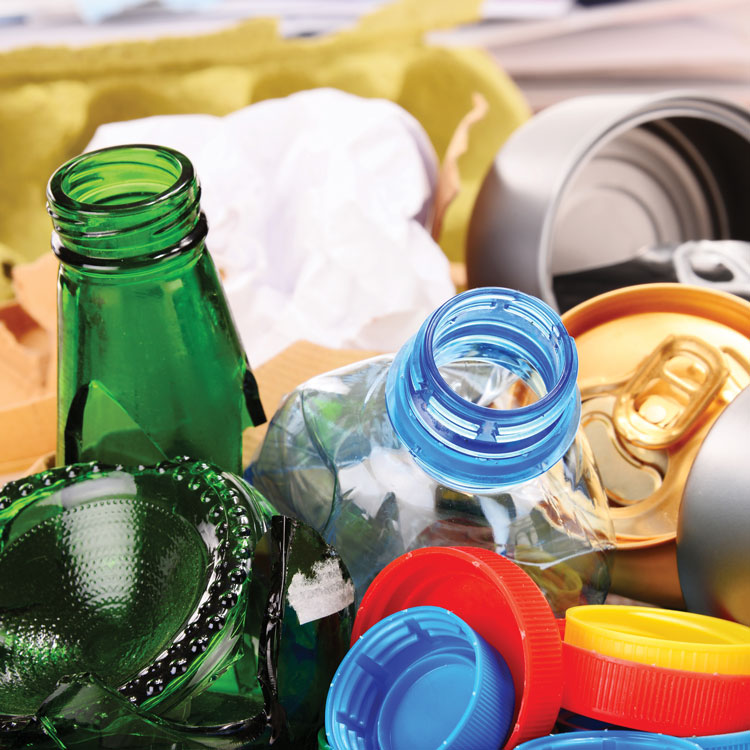 Consider a recycling program in your Legion post home