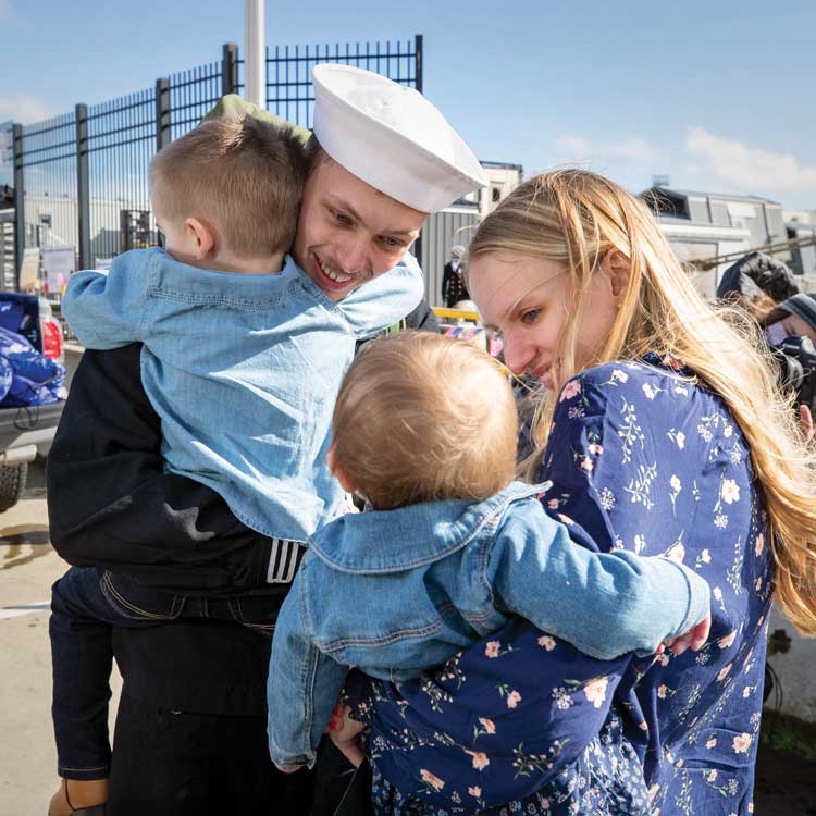 Don’t forget those who keep the homefront strong