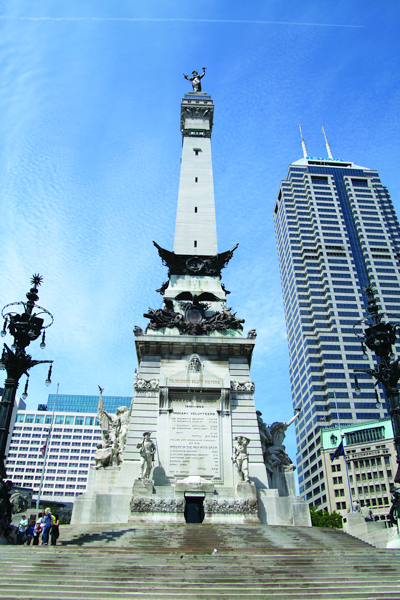 See the sights, honor veterans at Indy’s Soldiers and Sailors Monument