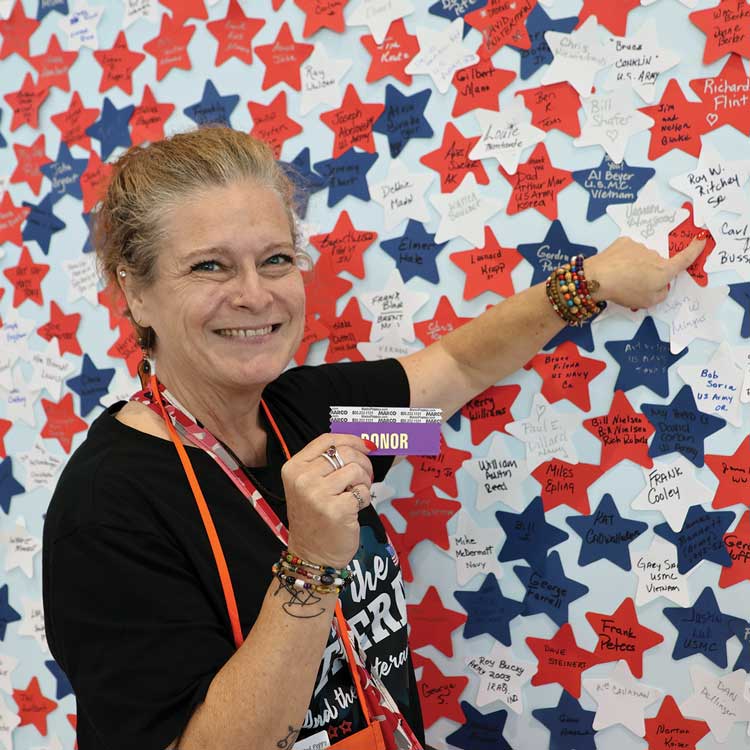 Wall of Heroes donor