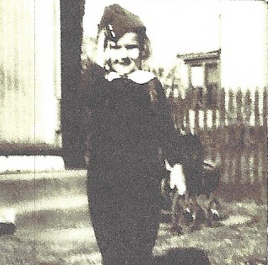 A young Joan