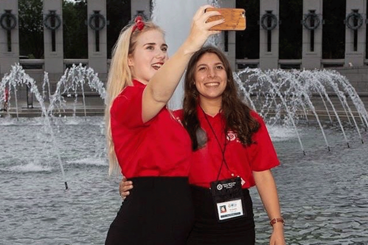 2018 ALA Girls Nation Selfie