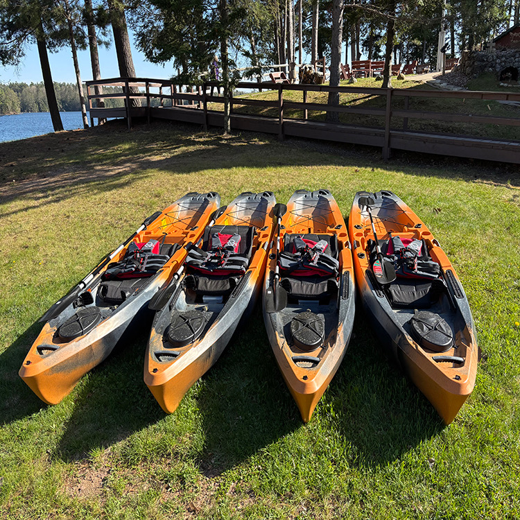 kayaks