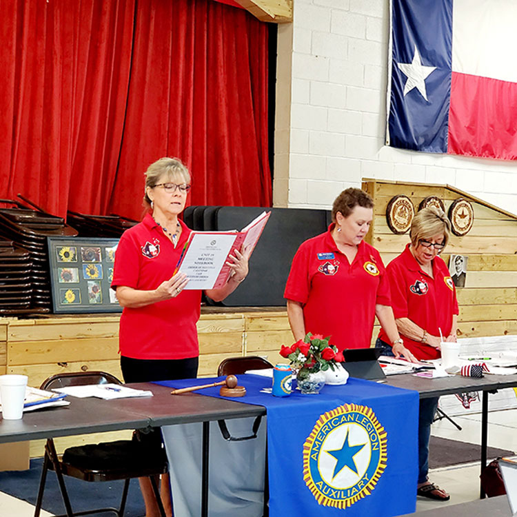American Legion Auxiliary member benefit: Confidence gained in public speaking and mentorship