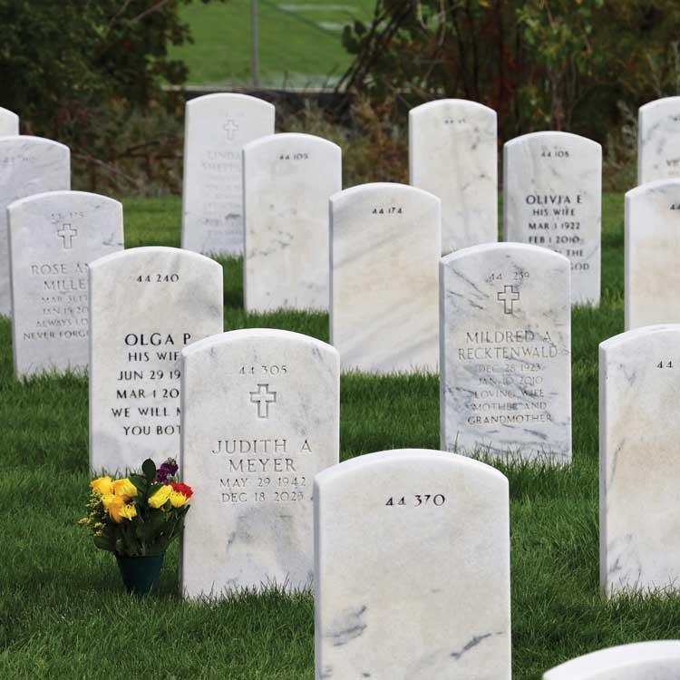 gravestones